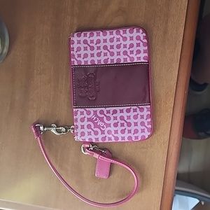 Coach wristlet